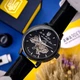 Чоловічий наручний годинник Awarder 022-3D Де би не був All Black Automatic - изображение 5
