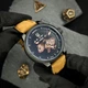 Чоловічий наручний годинник Awarder 058 Де би не був Black-Brown - изображение 7