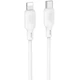 Дата кабель Borofone BX113 Lenny Type-C to Lightning 27W (1m) White - изображение 1