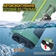 Водяной автомат электрический аккумуляторный с автоматическим набором воды Water Gun Machine детский gark green - изображение 3