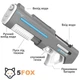 Водяной автомат электрический аккумуляторный с автоматическим набором воды Water Gun Machine детский grey - изображение 7