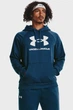 Чоловіче темно-синє худі UA Rival Fleece Logo HD Under Armour S 1379758-426 - изображение 1