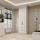 Шкаф распашной №2 Light с антресолью 800x500x2600 Белый брилиант (GAA2LT12010000000) - изображение 1