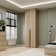 Шафа розпашна №1 Light з антресоллю 800x500x2500 Дуб Сонома (GAA1LT11130000000) - зображення 1