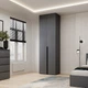 Шафа розпашна №1 Light з антресоллю 800x500x2500 Графіт (GAA1LT11070000000) - зображення 1