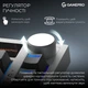 Клавіатура бездротова GamePro Asgard Valhalla QLAB Sakura Switch White With Display (MK160-W-D-QS-PRO) - зображення 16