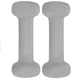 Гантели для фитнеса 2х1,5 кг Spokey SHAPE IV виниловое покрытие - изображение 3