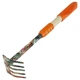 Граблі 5-ти зубні (orange) (TPR) FLORA (5043024) - зображення 3