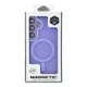Чохол Premium TPU+PC Magnetic Matte Camera Lens with Magsafe для Samsung Galaxy S24 5G (S921) Purple - изображение 6