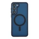 Чохол Premium TPU+PC Magnetic Matte Camera Lens with Magsafe для Samsung Galaxy S23+ 5G (S916) Dark Blue - зображення 3