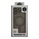 Чехол-накладка Magnetic Matte Camera Lens with Magsafe for iPhone 12 Grey - изображение 8