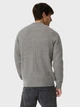 Кофта мужская Camel Active knitted Jacket 409501-6K27-06 M Серая (4063366118686) - изображение 2