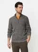 Свитер теплый на молнии мужской Camel Active knitted Troyer 409530-6K06-88 L Серый (4063366119690) - изображение 1