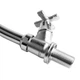 Смеситель QN 1/2" монокран на гайке (КРАТНО 2шт) AQUATICA QN-1G158C (9786600) - изображение 8