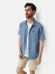 Рубашка летняя мужская Camel Active 409266-7S66-42 M Голубая (4063366250195) - изображение 4