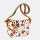 Torebka crossbody damska materiałowa mała Piero Guidi Matilde L10084038 90 Biała (800070359110) - obraz 2