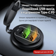 Автомобильная врезная USB зарядка 12 24 V 3 порта USB C PD 2 USB A с крышкой - изображение 2
