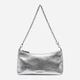 Torebka crossbody damska skórzana mała Coccinelle Auramini E5QH0550101 Y43 Srebrna (800070354312) - obraz 1