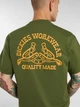 Футболка бавовняна довга чоловіча Dickies Bettsville Ss DK0A8887K721 XL Хакі (800070354538) - зображення 6