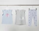 Комплект на лето для девочки футболки и лосины Disney Холодное сердце 122-128 см (6-8 лет), серый/голубой - изображение 1