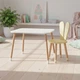 Стульчик ARINWOOD Зайчик Слоновая кость Круглое сиденье 04-2BEIGE-ROUND - изображение 2