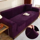 Захисний чохол на тримісний диван Diana Textile Plush Velvet, 190x230 см, Фіолетовий - зображення 2