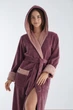 Женский халат Nusa NS 4145 LILA, 2XL, Фиолетовый - изображение 1