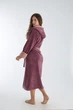 Женский халат Nusa NS 4145 LILA, 2XL, Фиолетовый - изображение 2