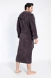Халат чоловічий з капюшоном Nusa 2805, L/XL, Коричневий - зображення 3
