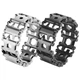 Браслет чоловічий RESTEQ металевий мультитул Tread Metric-Stainless сріблястий - зображення 3