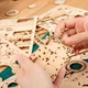 Конструктор Robotime Колесо обозрения 232 деталей. Деревянная 3D модель с музыкой 28*10*34 см - изображение 7