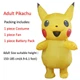 Надувний костюм Пікачу RESTEQ для дорослого. Pikachu костюм. Пікачу косплей - зображення 7