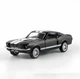 Ford Mustang металлическая игрушечная машинка черного цвета 13 см с открывающимися дверями и прорезиненными колесами - изображение 1
