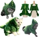 Одежда для кота динозавр RESTEQ размер L, костюм динозавра для кошек, костюм для животных, одежда для питомцев - изображение 2