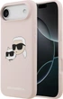 Чохол Karl Lagerfeld Liquid Silicone Double Heads MagSafe для Apple iPhone Air Pink (KLHMP17MSKCHPPLP) - зображення 1