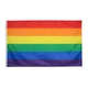 ЛГБТ флаг 150*90 см, Радужный флаг RESTEQ, Флаг сообщества ЛГБТ, Freedom flag, LGBT flag, Pride flag, Флаг свободы - изображение 1