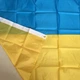 Флаг Украины RESTEQ — жёлто-синий флаг 150×90 см, полиэстер, государственный флаг Украины для дома, офиса, мероприятий - изображение 7