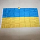 Флаг Украины RESTEQ — жёлто-синий флаг 150×90 см, полиэстер, государственный флаг Украины для дома, офиса, мероприятий - изображение 8
