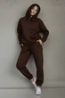 Жіночий Трикотажний Костюм коричневий Mika - VAMPASUE - XS/S - зображення 2