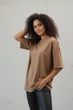 Жіноча футболка оверсайз візон - VAMPASUE - L/XL - 500037 - изображение 4