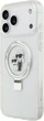 Чохол Karl Lagerfeld Ringstand Karl and Choupette MagSafe для Apple iPhone 17 Pro Max Transparent (KLHMP17XHMRSKCH) - зображення 3