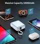 УМБ CHOETECH B832 10000mAh 35W PD3.0 USB-C In/Out Light Blue (B832-LBE) - изображение 6