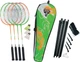 Набір для бадмінтону Talbot Torro Badminton Set 4-Attacker Plus 449414 (4015752494140) - зображення 2