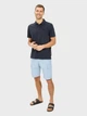 Поло длинное мужское Camel Active Polo 1/2 Arm 409920-5P44-48 S Темно-синее (4064478971077) - изображение 3