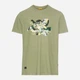 Футболка хлопковая длинная мужская Camel Active T-Shirt 1/2 409700-5T17-34 S Темный хаки (4064478973705) - изображение 4