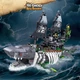 Конструктор корабль Акула призрак The Ghost Sea Shark 1151 деталь - изображение 10