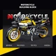 Конструктор Мотоцикл Спортбайк BMW F850 Jie Star 781 деталь Чорний - зображення 2