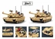Військовий конструктор танк із фігурками та рухомими деталями M1A2 Abrams Sluban ModelBricks 988 деталей - зображення 5