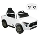 Дитячий електромобіль із пультом і двома моторами Toyota Tundra Білий - зображення 1