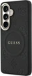 Чохол Guess Saffiano Peony Embossed Ring MagSafe для Samsung Galaxy S26 Plus Black (GUHMS26MPSAMSECK) - зображення 3